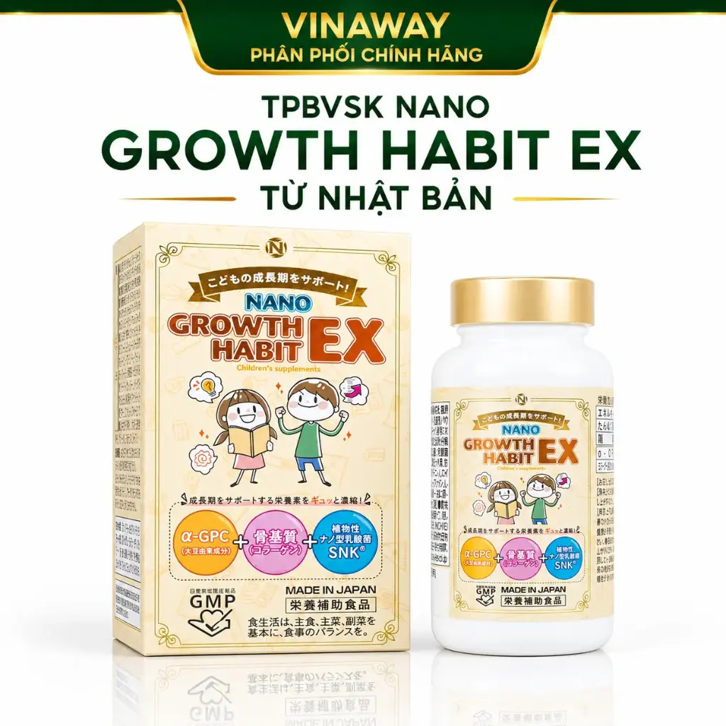 NANO GROWTH HABIT EX HỘP 120 VIÊN