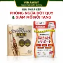 GIẢI PHÁP KÉP PHÒNG NGỪA ĐỘT QUỴ & GIẢM MỠ NỘI TẠNG TỪ NHẬT BẢN